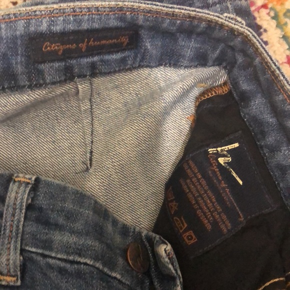 COH FAYE STRETCH low waist full leg Jeans SZ 27 - Picture 13 of 14